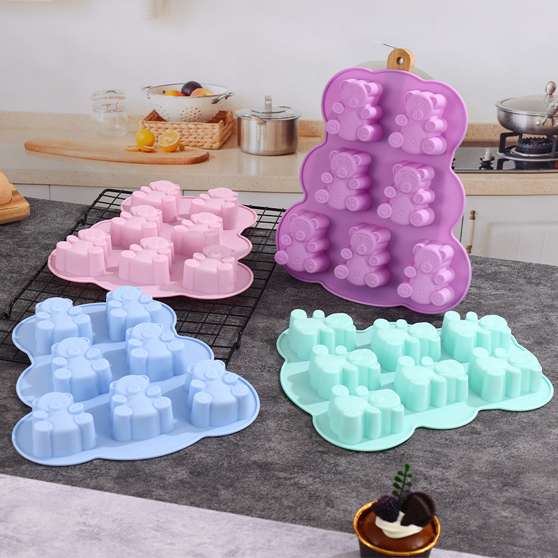 Eco Soap - Silicone Gummy Bear Molds,Jello Molds for