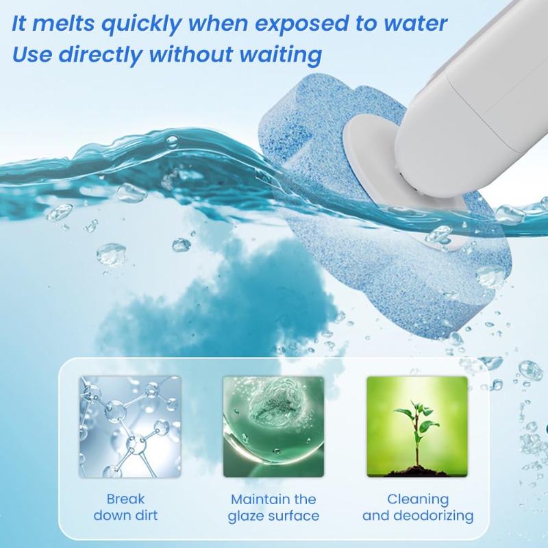 Disposable Toilet Brush Cleane - Eco Sponge recension och pris