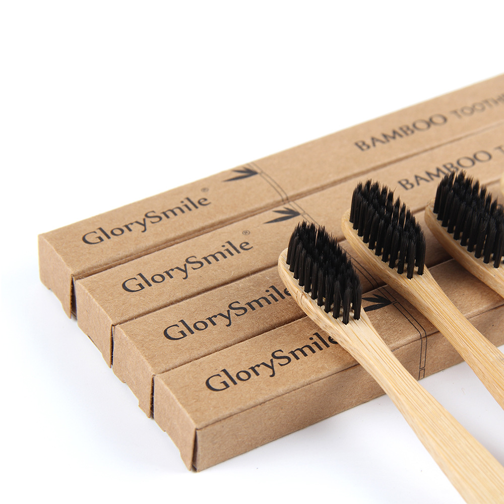 1/4 Pcs Bamboo Toothbrushes -  - Bamboo Toothbrush recension och pris