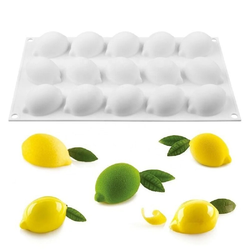 15 Cavity Lemon Food Silicone  - Eco Soap recension och pris