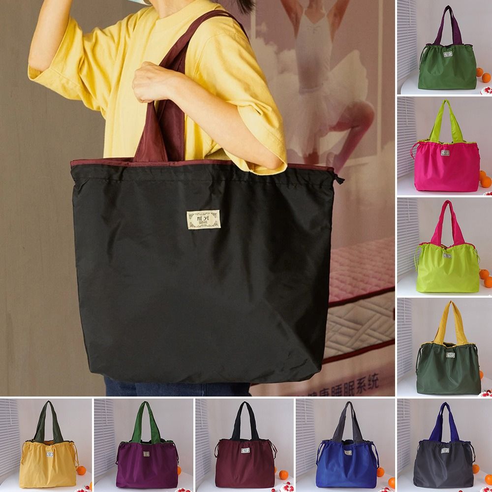 Fashion Drawstring Supermarket - Reusable Bag recension och pris