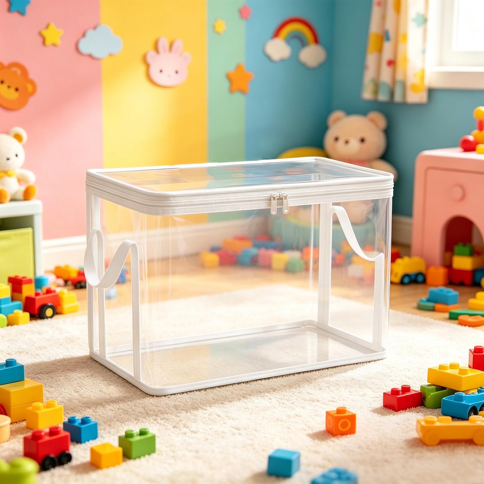 Toy Storage Bag Transparent Or - Reusable Bag recension och pris