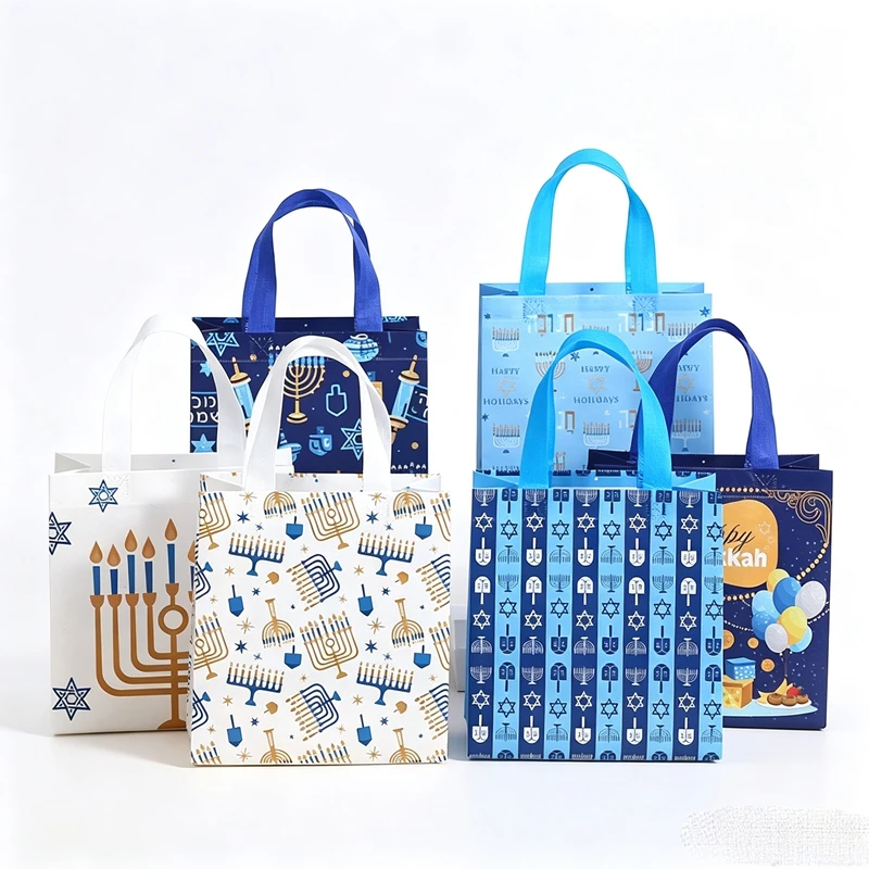 50Pcs Chic Jewish Holiday Non  - Reusable Bag recension och pris