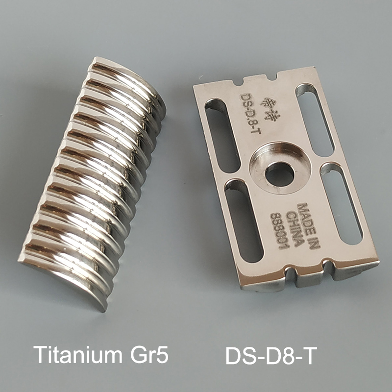 Dscosmetic D8 Brass/Ti/316 Sta - Safety Razor Handle recension och pris