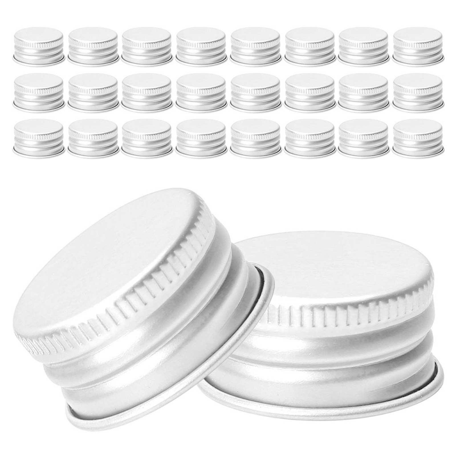 80Pcs Aluminum Screw Caps for  - Reusable Bottle recension och pris