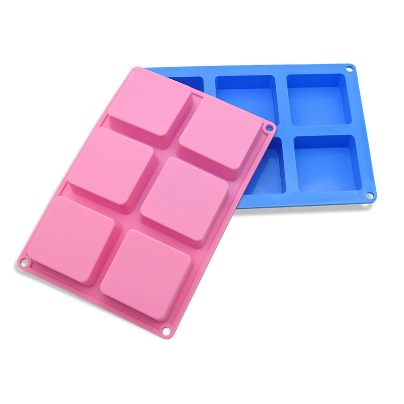 Square Soap Molds 6-Cavity Non - Eco Soap recension och pris