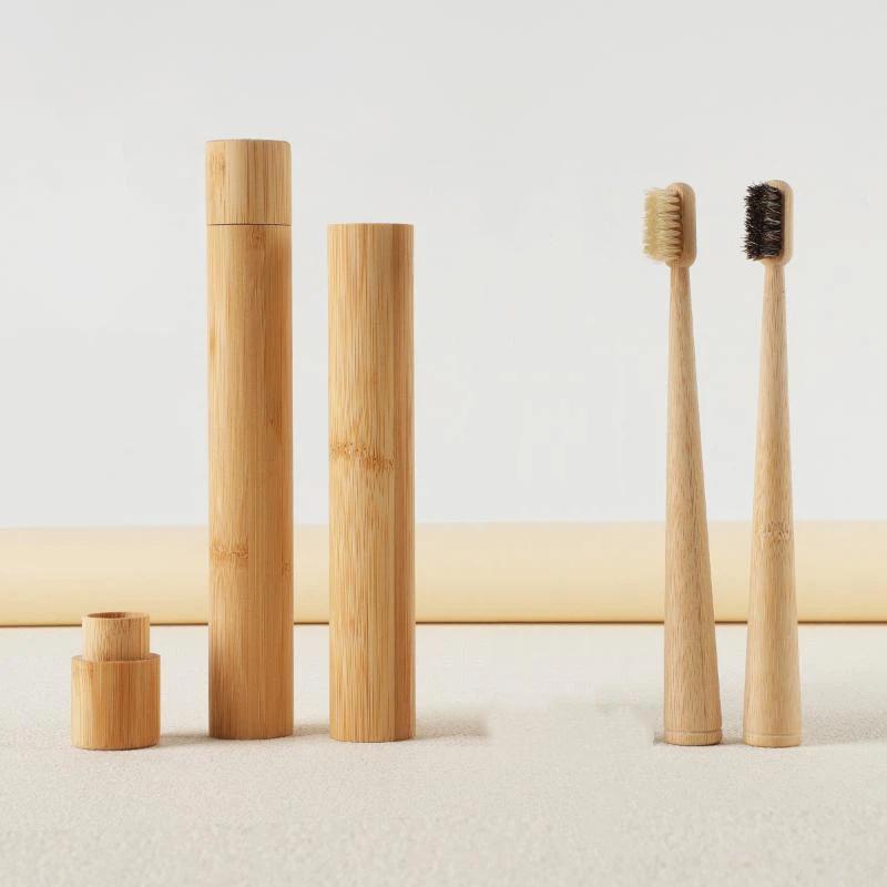 1Pc/4Pcs Horse Bristle Bamboo  - Bamboo Toothbrush recension och pris