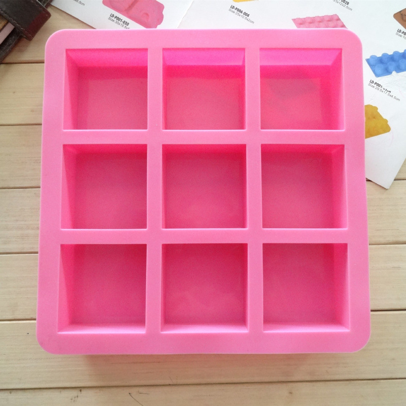 Square Silicone Cake Molds Cer - Eco Soap recension och pris