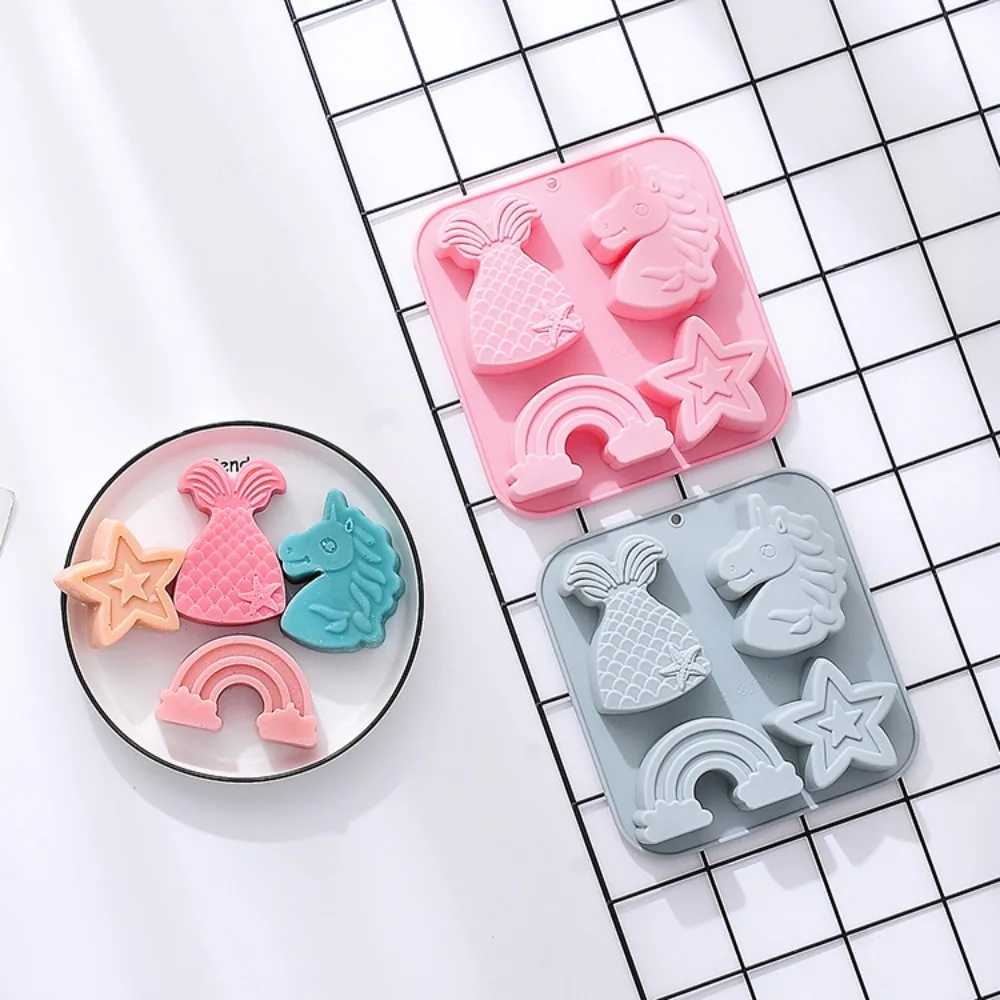 4 Holes Star Rainbow Silicone  - Eco Soap recension och pris