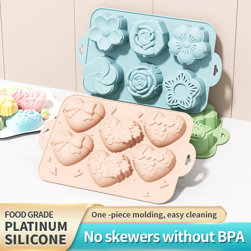 Silicone Soap Mold,Heart Flowe - Eco Soap recension och pris