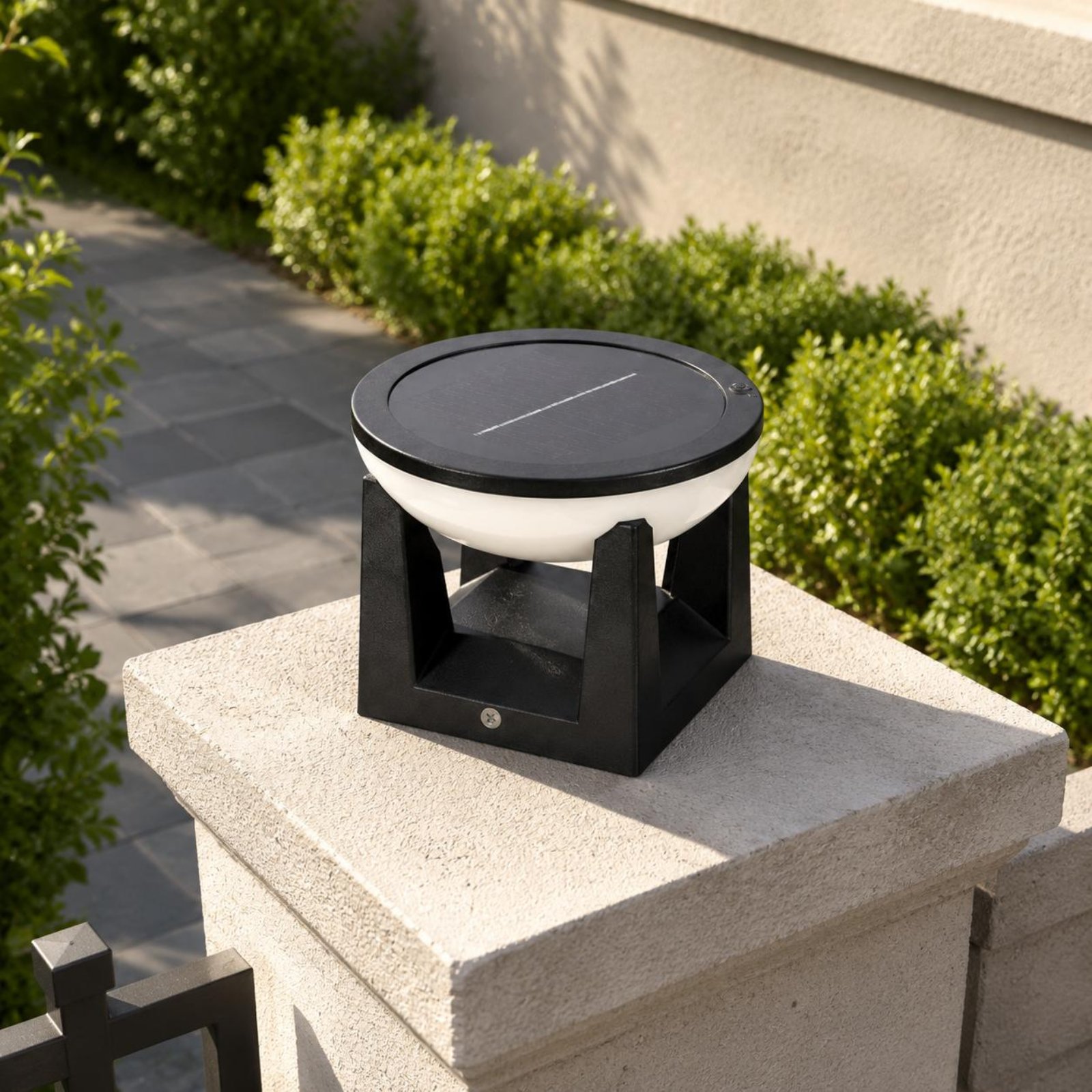 Solar Post Light Easy to Insta - Solar Garden Light recension och pris