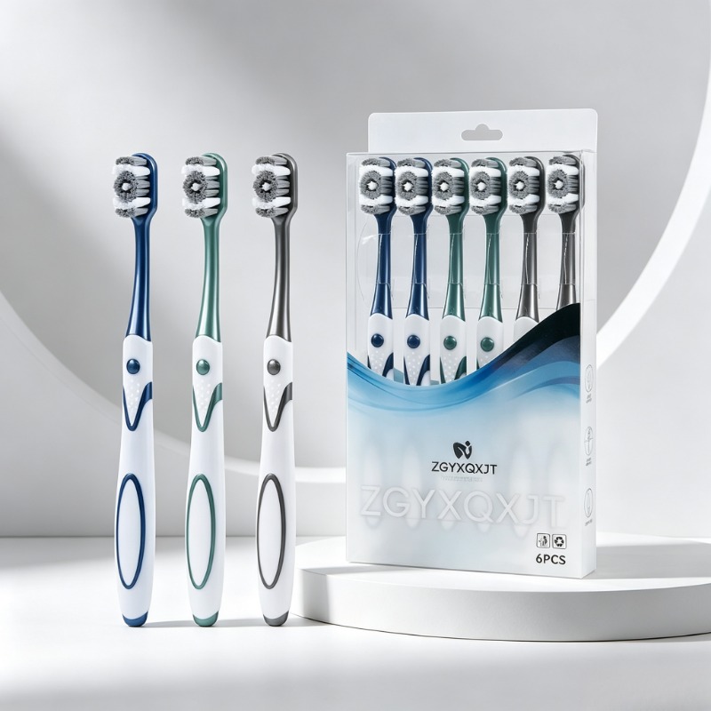 6Pcs/Set Toothbrush Whiten Too - Bamboo Toothbrush recension och pris