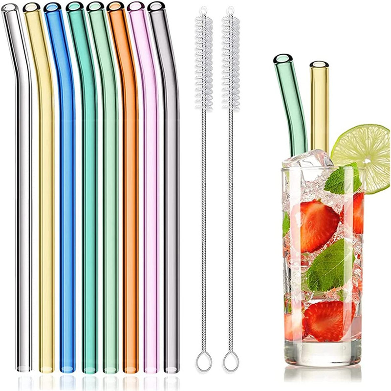 Reusable Glass Straws Eco-frie - Reusable Straw recension och pris